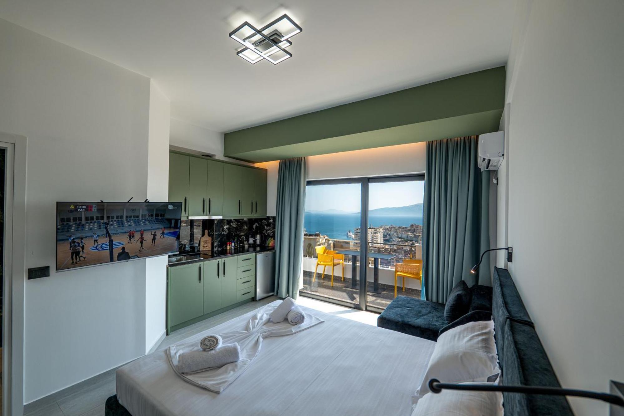 Euphoria Apartments Sarandë エクステリア 写真